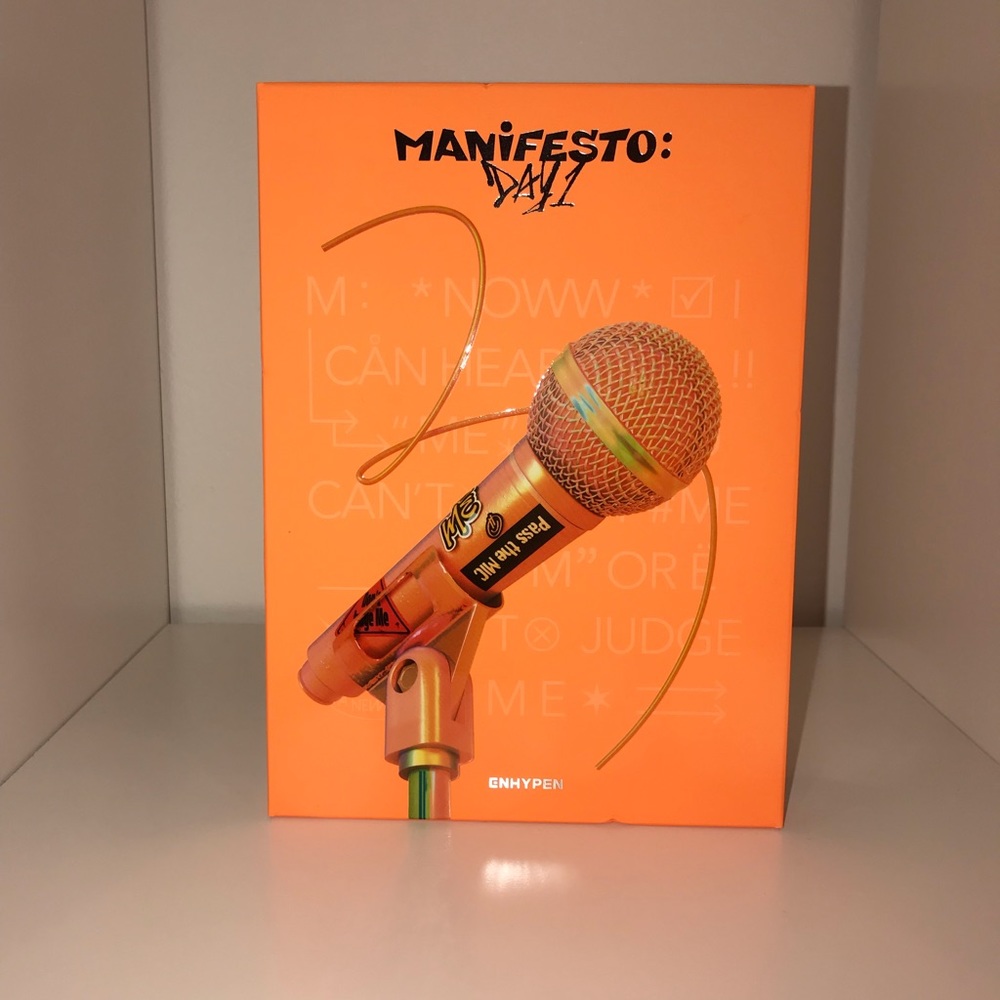 Enhypen manifesto day 1 album